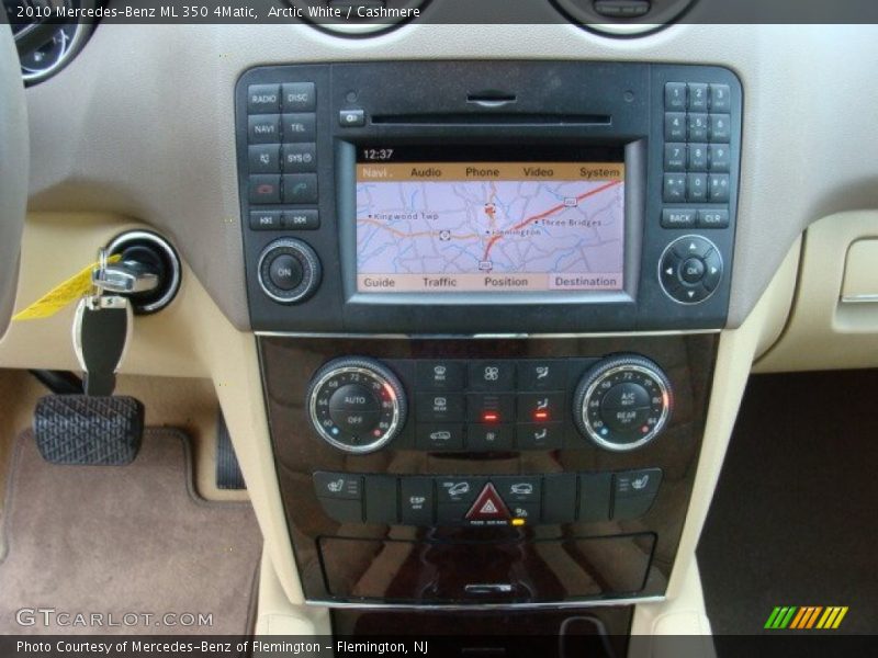 Arctic White / Cashmere 2010 Mercedes-Benz ML 350 4Matic