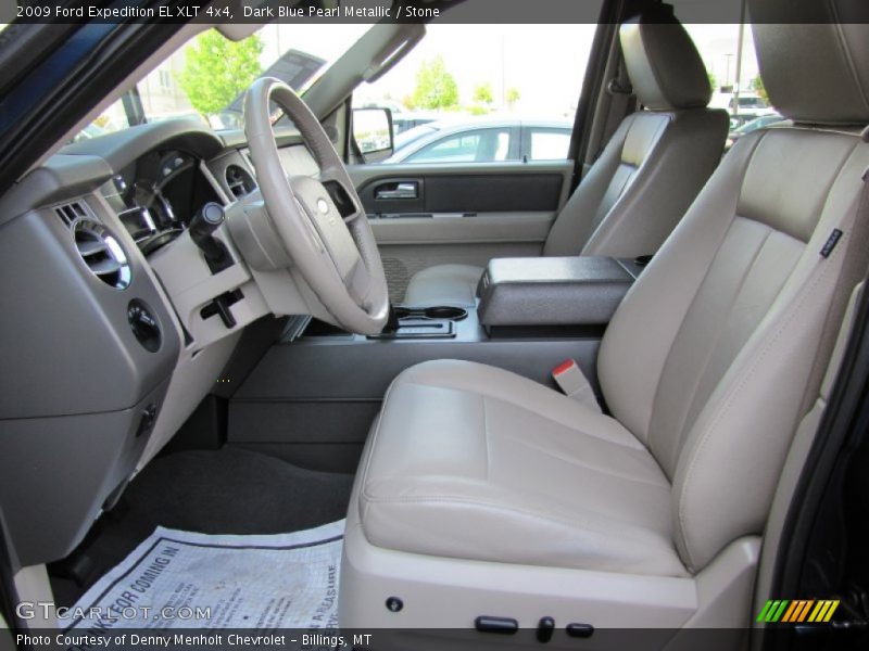 Dark Blue Pearl Metallic / Stone 2009 Ford Expedition EL XLT 4x4