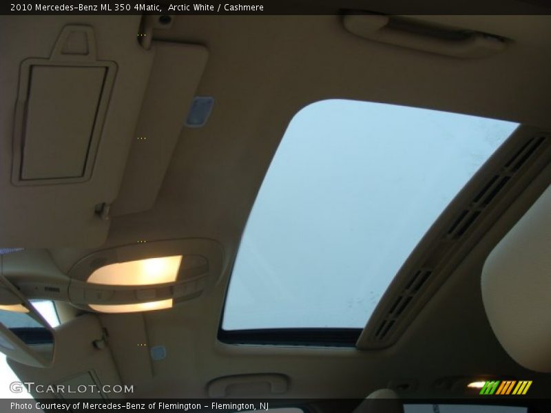 Arctic White / Cashmere 2010 Mercedes-Benz ML 350 4Matic