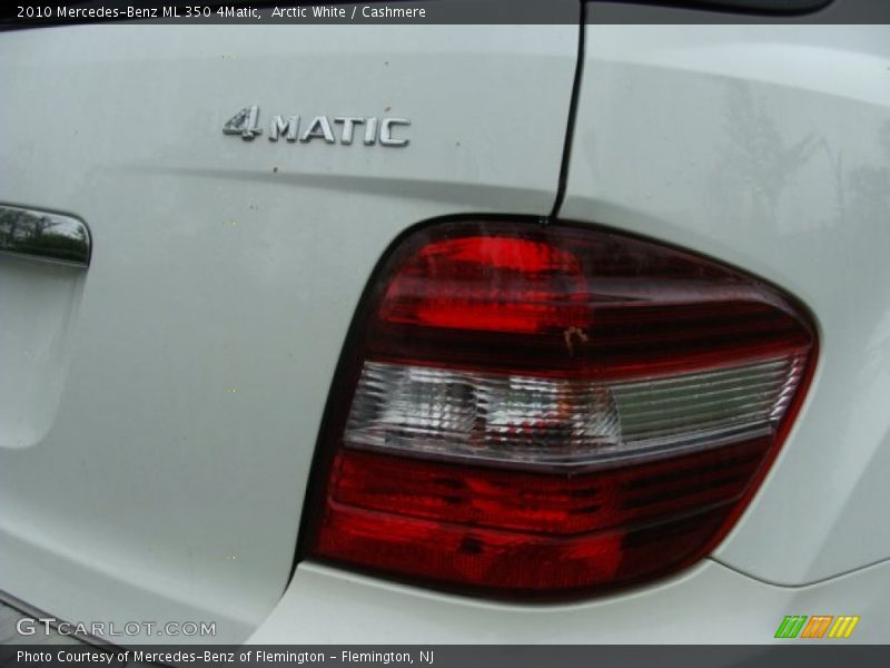 Arctic White / Cashmere 2010 Mercedes-Benz ML 350 4Matic