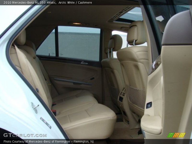Arctic White / Cashmere 2010 Mercedes-Benz ML 350 4Matic