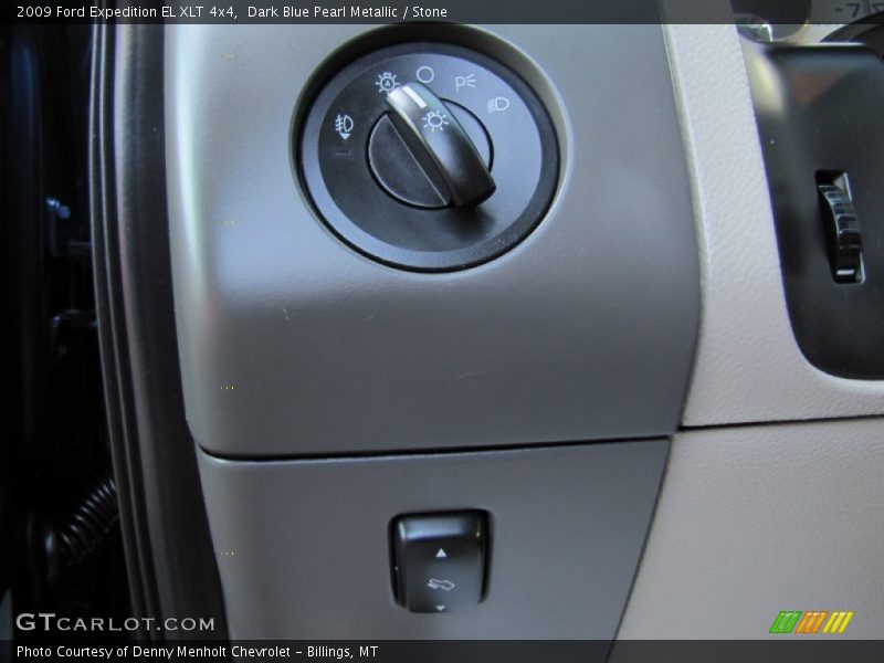 Dark Blue Pearl Metallic / Stone 2009 Ford Expedition EL XLT 4x4