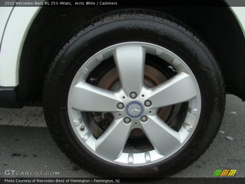 Arctic White / Cashmere 2010 Mercedes-Benz ML 350 4Matic