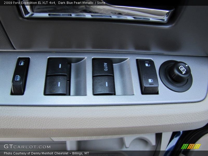 Dark Blue Pearl Metallic / Stone 2009 Ford Expedition EL XLT 4x4