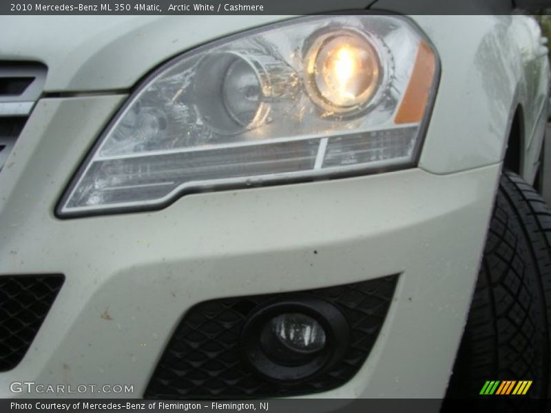 Arctic White / Cashmere 2010 Mercedes-Benz ML 350 4Matic