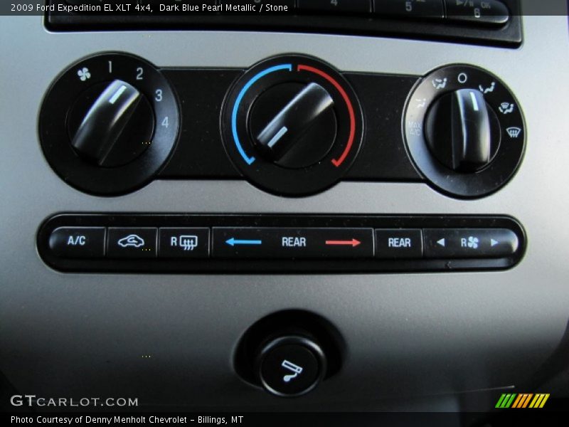 Dark Blue Pearl Metallic / Stone 2009 Ford Expedition EL XLT 4x4