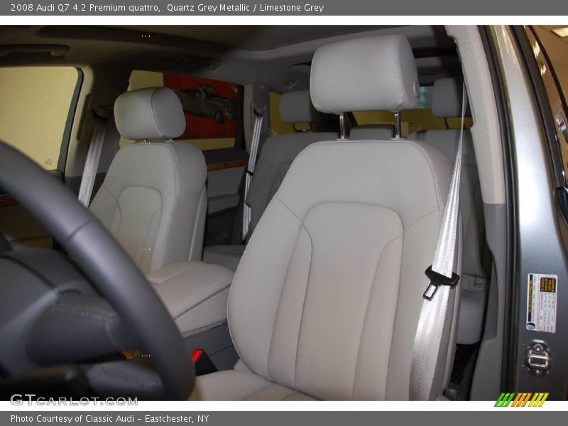 Quartz Grey Metallic / Limestone Grey 2008 Audi Q7 4.2 Premium quattro