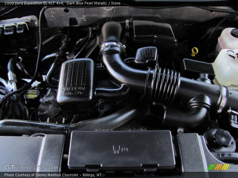 Dark Blue Pearl Metallic / Stone 2009 Ford Expedition EL XLT 4x4