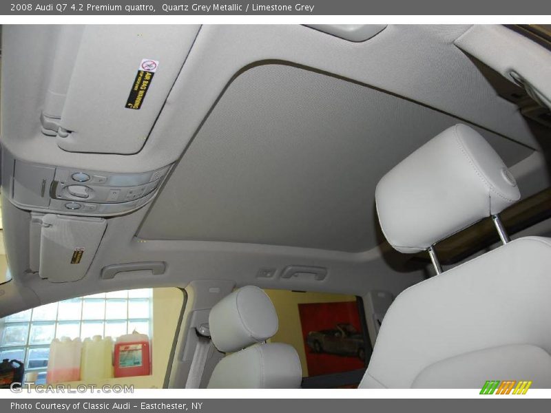 Quartz Grey Metallic / Limestone Grey 2008 Audi Q7 4.2 Premium quattro