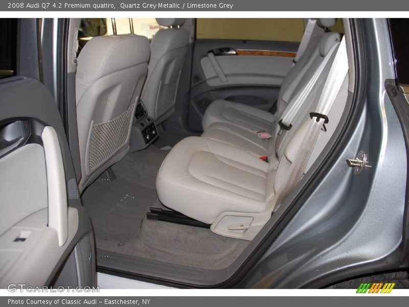 Quartz Grey Metallic / Limestone Grey 2008 Audi Q7 4.2 Premium quattro