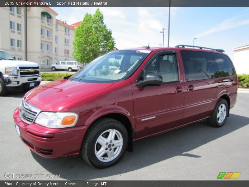 Sport Red Metallic / Neutral 2005 Chevrolet Venture LT