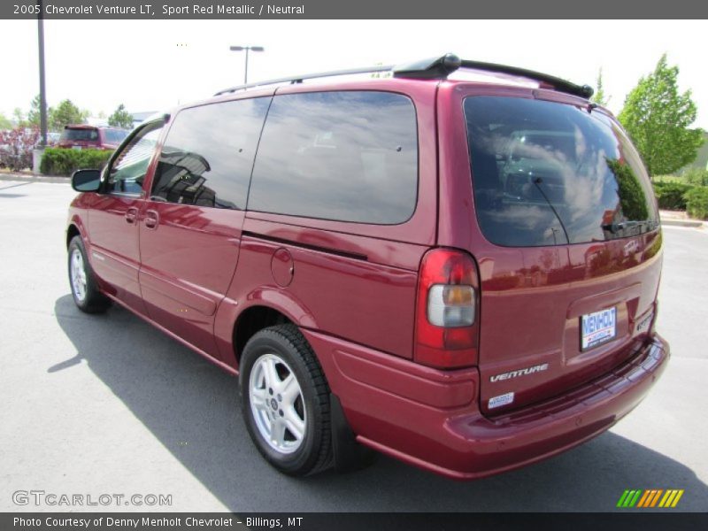 Sport Red Metallic / Neutral 2005 Chevrolet Venture LT