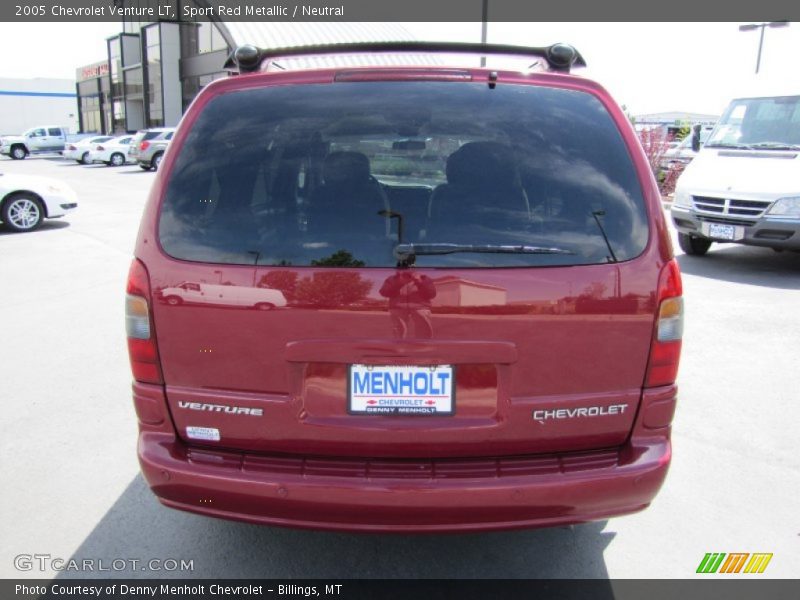 Sport Red Metallic / Neutral 2005 Chevrolet Venture LT