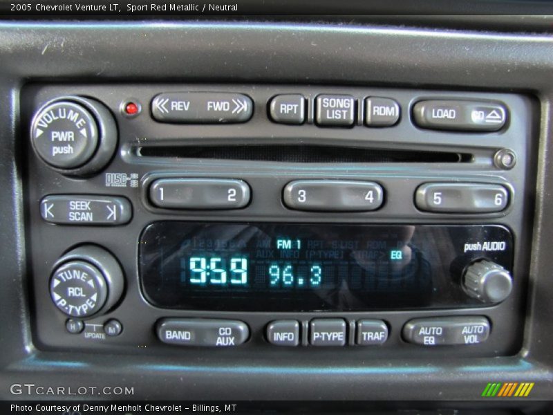 Audio System of 2005 Venture LT