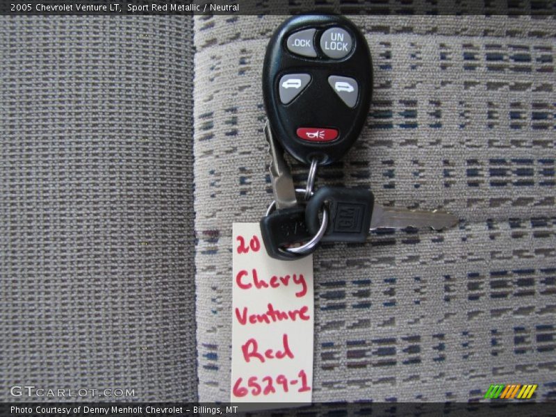 Sport Red Metallic / Neutral 2005 Chevrolet Venture LT