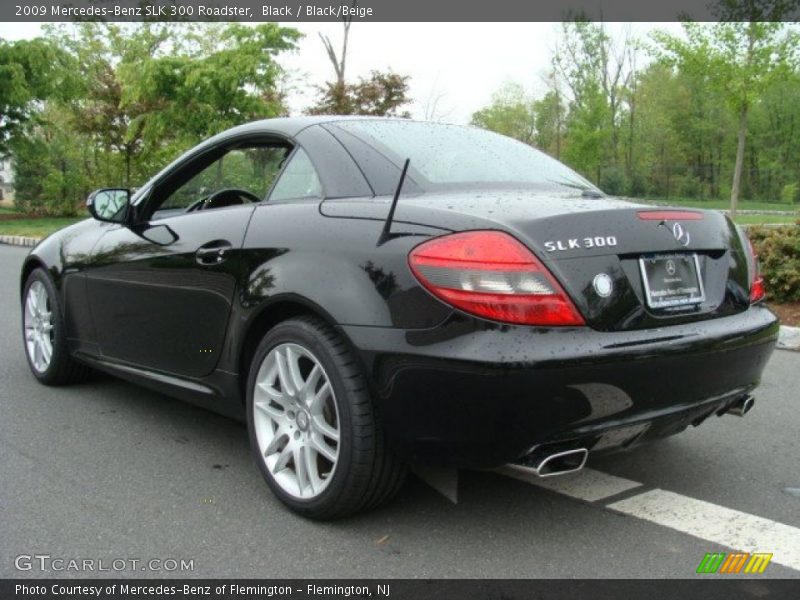  2009 SLK 300 Roadster Black