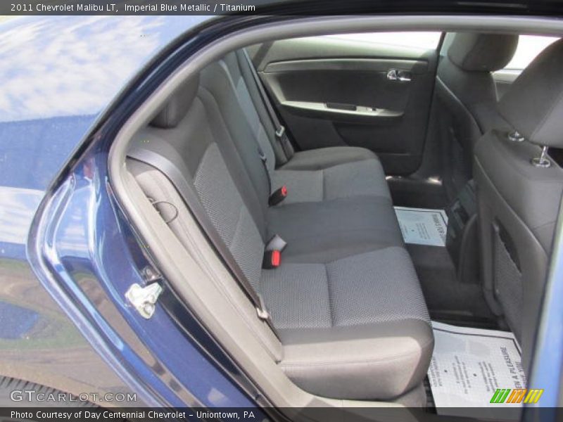 Imperial Blue Metallic / Titanium 2011 Chevrolet Malibu LT
