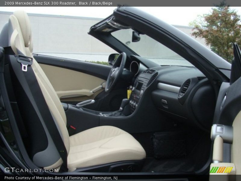  2009 SLK 300 Roadster Black/Beige Interior