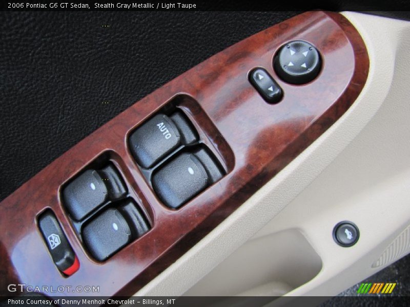 Controls of 2006 G6 GT Sedan