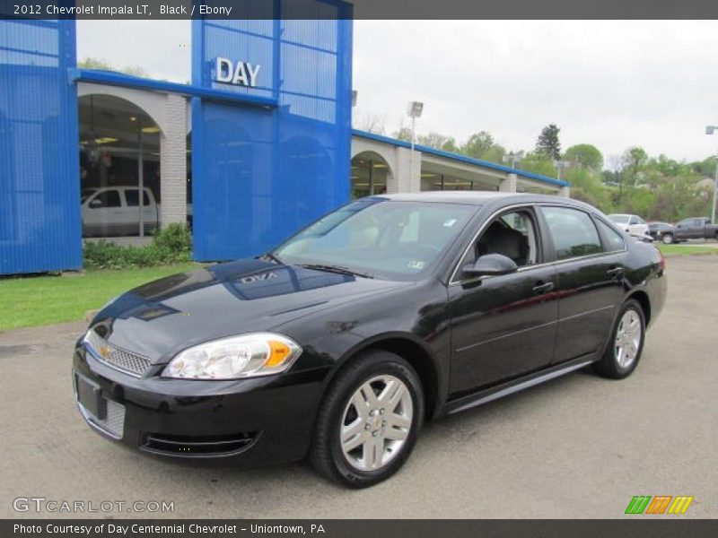 Black / Ebony 2012 Chevrolet Impala LT
