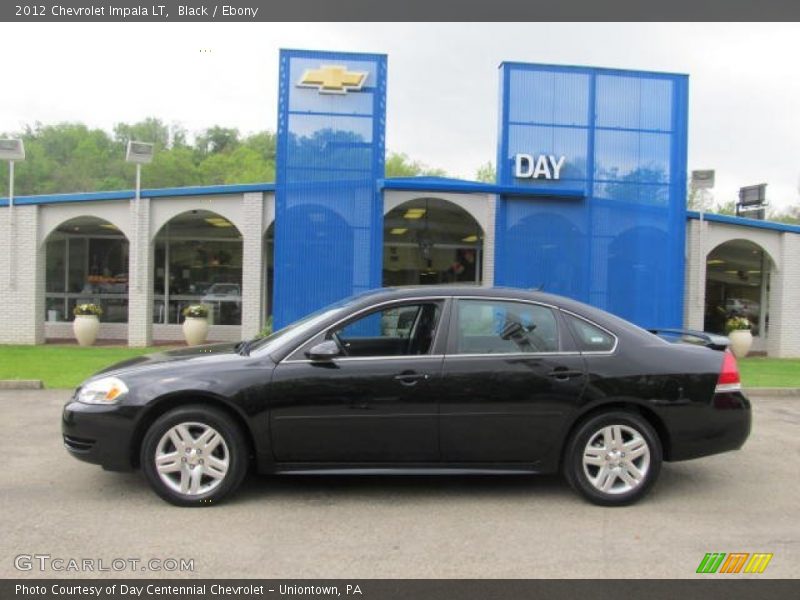 Black / Ebony 2012 Chevrolet Impala LT