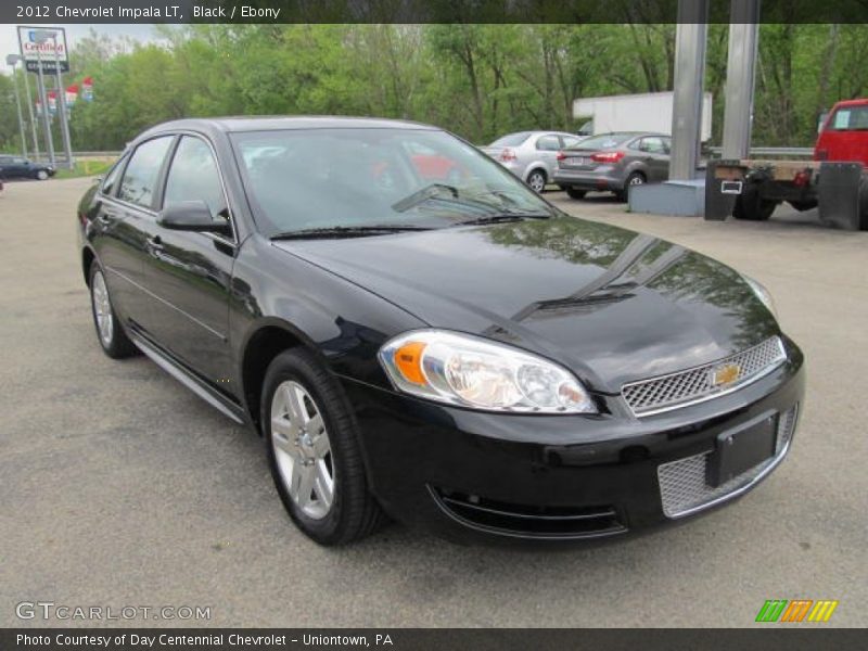 Black / Ebony 2012 Chevrolet Impala LT
