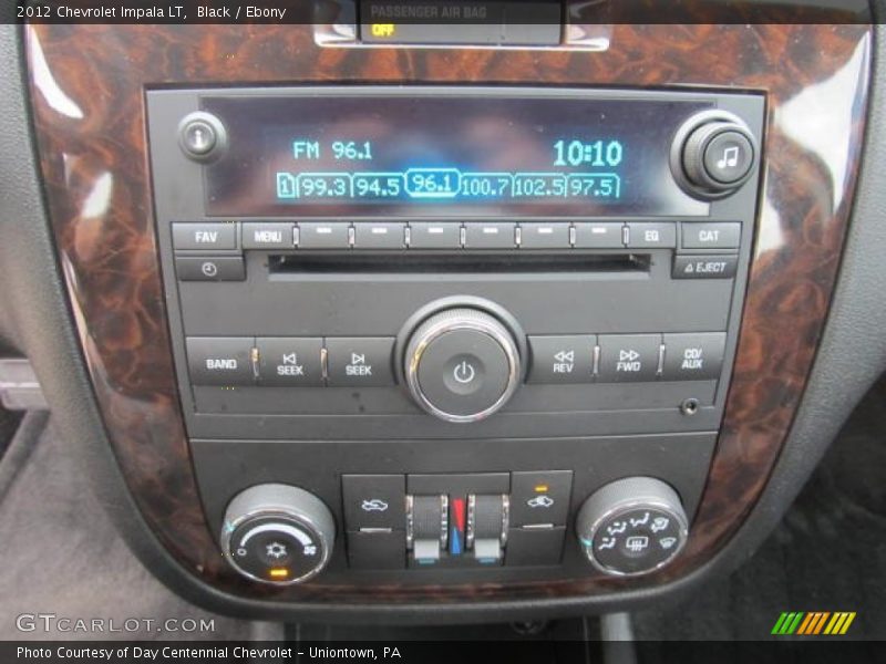 Black / Ebony 2012 Chevrolet Impala LT