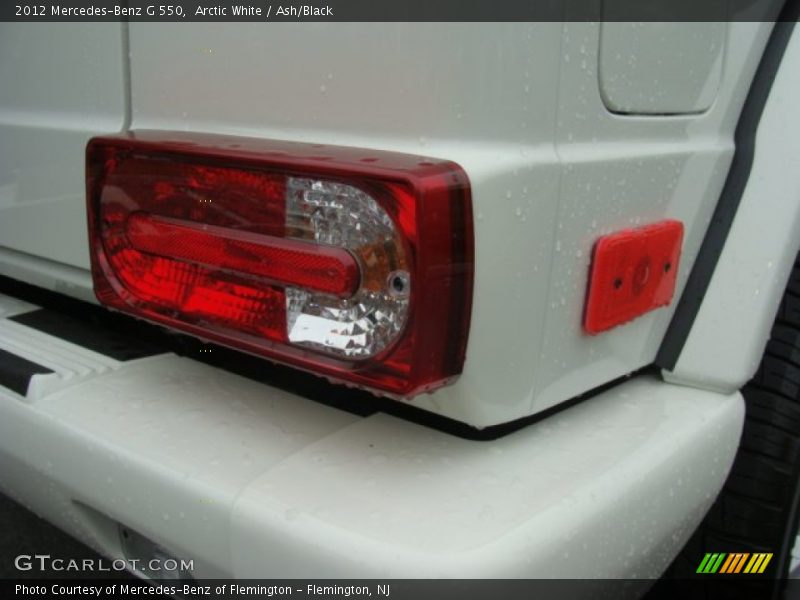 Arctic White / Ash/Black 2012 Mercedes-Benz G 550