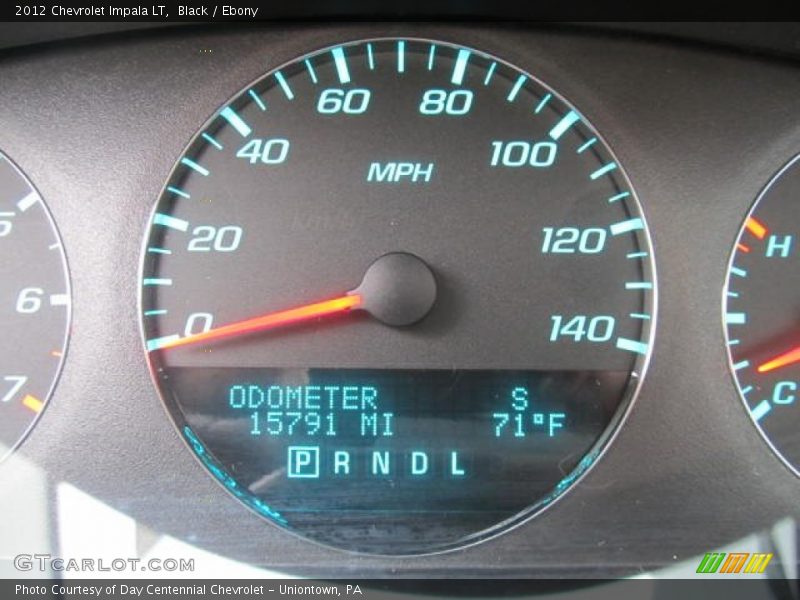 Black / Ebony 2012 Chevrolet Impala LT