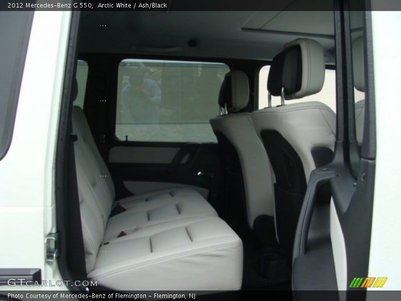Arctic White / Ash/Black 2012 Mercedes-Benz G 550