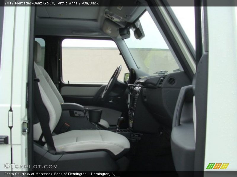 Arctic White / Ash/Black 2012 Mercedes-Benz G 550