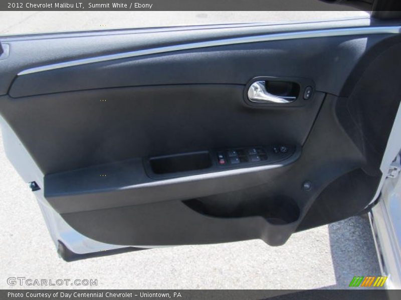 Summit White / Ebony 2012 Chevrolet Malibu LT