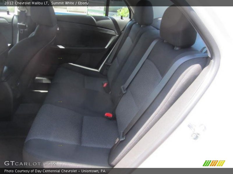 Summit White / Ebony 2012 Chevrolet Malibu LT