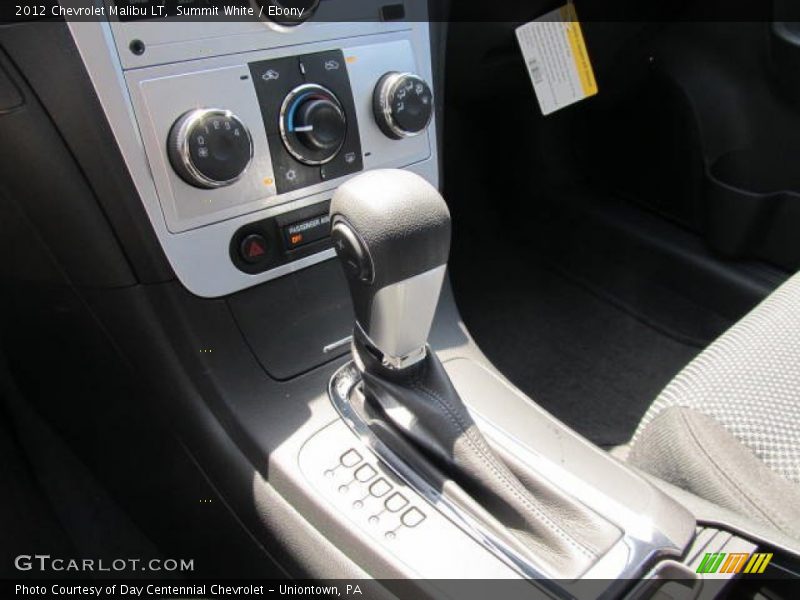 Summit White / Ebony 2012 Chevrolet Malibu LT