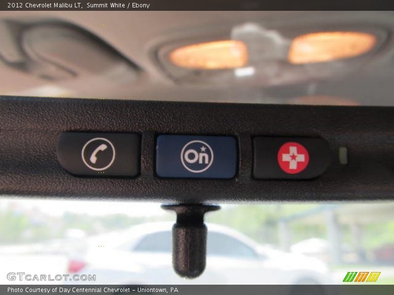 Summit White / Ebony 2012 Chevrolet Malibu LT