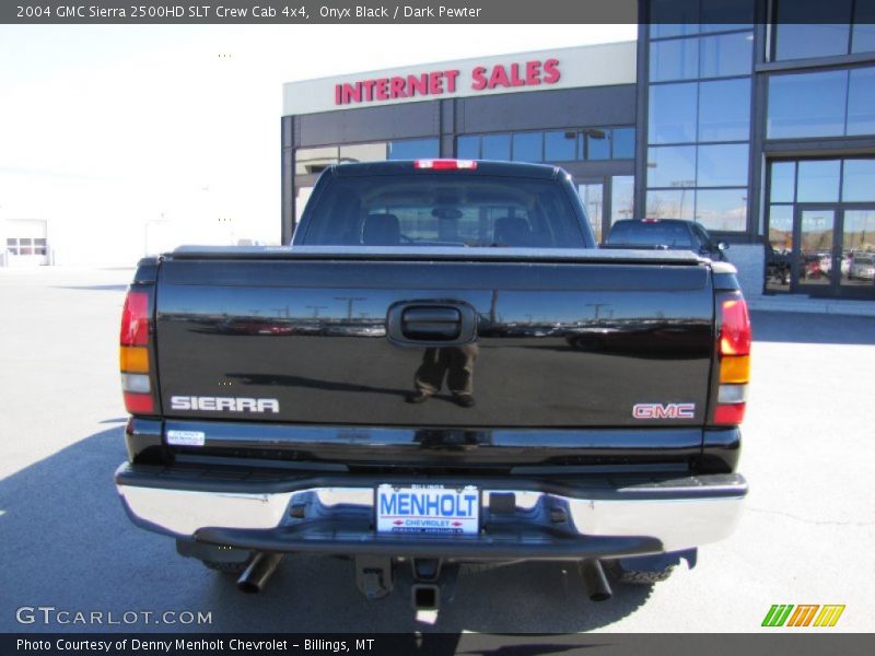 Onyx Black / Dark Pewter 2004 GMC Sierra 2500HD SLT Crew Cab 4x4