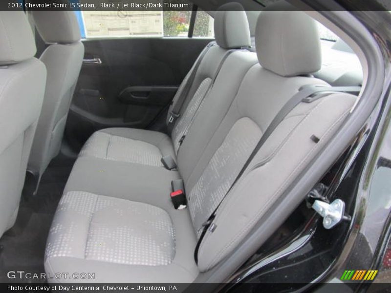 Black / Jet Black/Dark Titanium 2012 Chevrolet Sonic LS Sedan