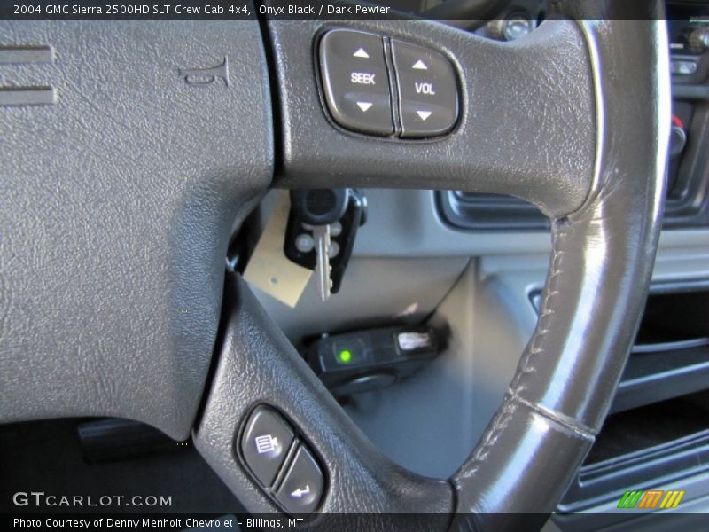 Onyx Black / Dark Pewter 2004 GMC Sierra 2500HD SLT Crew Cab 4x4