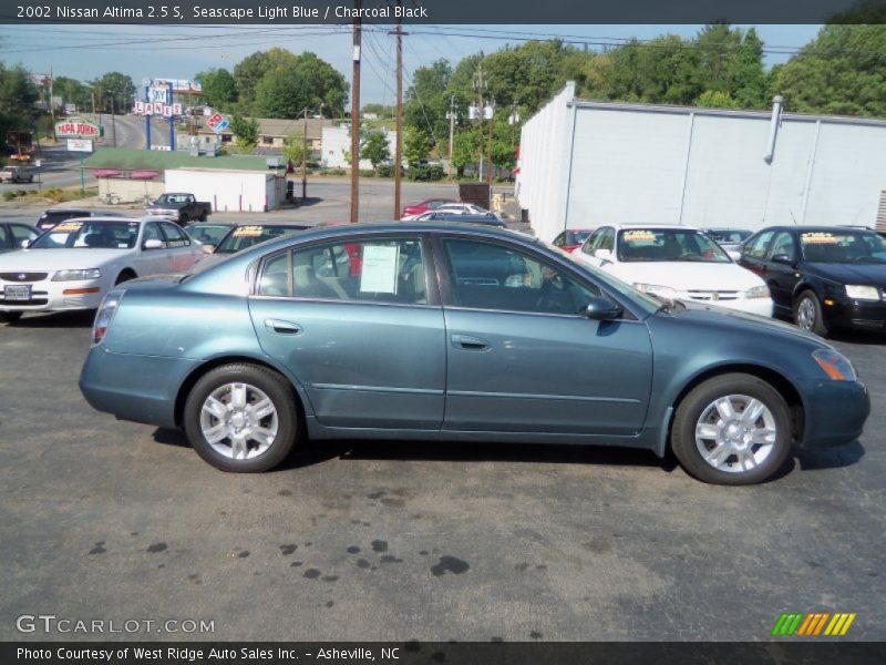 Seascape Light Blue / Charcoal Black 2002 Nissan Altima 2.5 S
