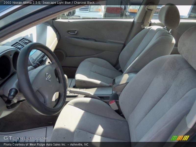 Seascape Light Blue / Charcoal Black 2002 Nissan Altima 2.5 S