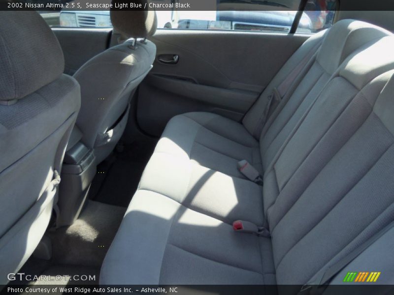 Seascape Light Blue / Charcoal Black 2002 Nissan Altima 2.5 S