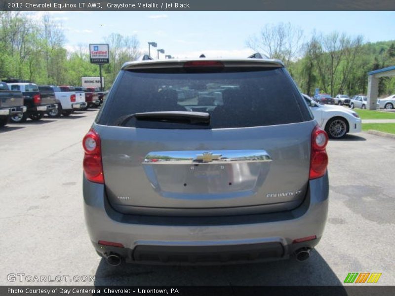 Graystone Metallic / Jet Black 2012 Chevrolet Equinox LT AWD