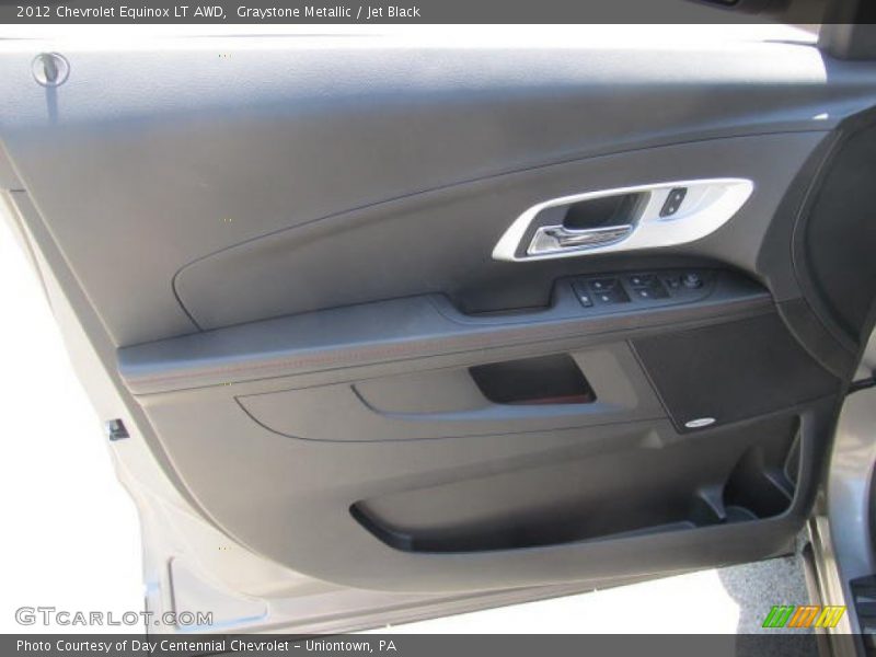 Graystone Metallic / Jet Black 2012 Chevrolet Equinox LT AWD