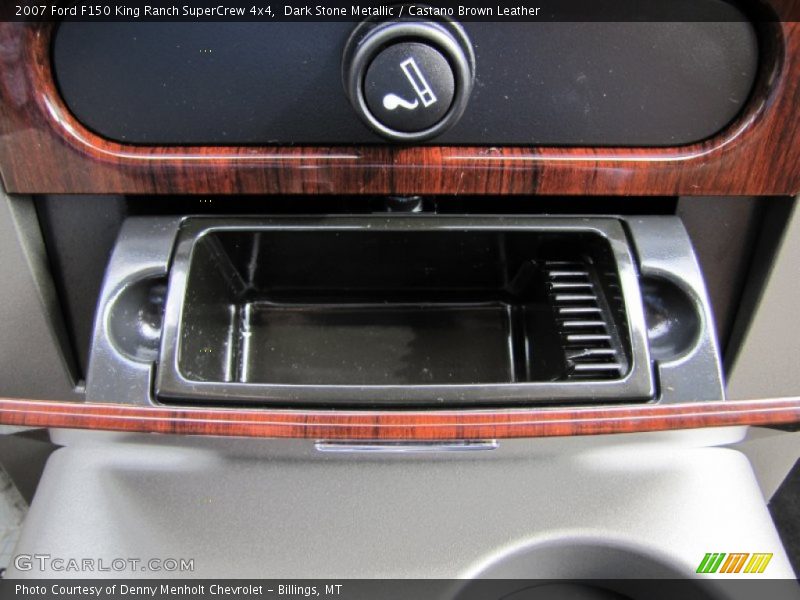 Dark Stone Metallic / Castano Brown Leather 2007 Ford F150 King Ranch SuperCrew 4x4