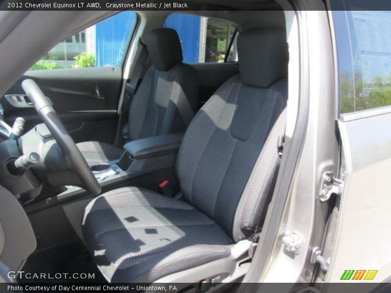 Graystone Metallic / Jet Black 2012 Chevrolet Equinox LT AWD