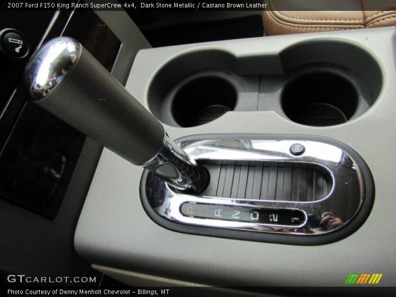 Dark Stone Metallic / Castano Brown Leather 2007 Ford F150 King Ranch SuperCrew 4x4