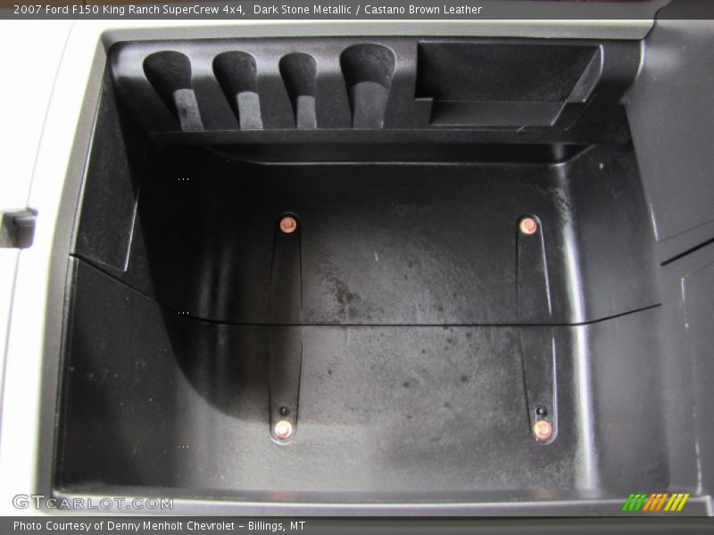 Dark Stone Metallic / Castano Brown Leather 2007 Ford F150 King Ranch SuperCrew 4x4