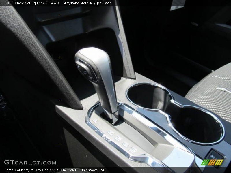 Graystone Metallic / Jet Black 2012 Chevrolet Equinox LT AWD
