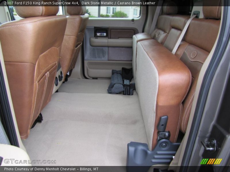 Dark Stone Metallic / Castano Brown Leather 2007 Ford F150 King Ranch SuperCrew 4x4