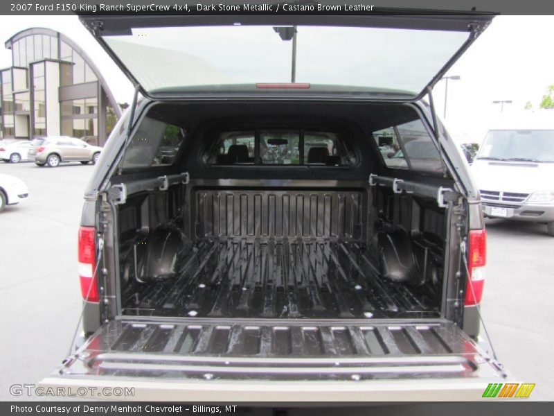 Dark Stone Metallic / Castano Brown Leather 2007 Ford F150 King Ranch SuperCrew 4x4